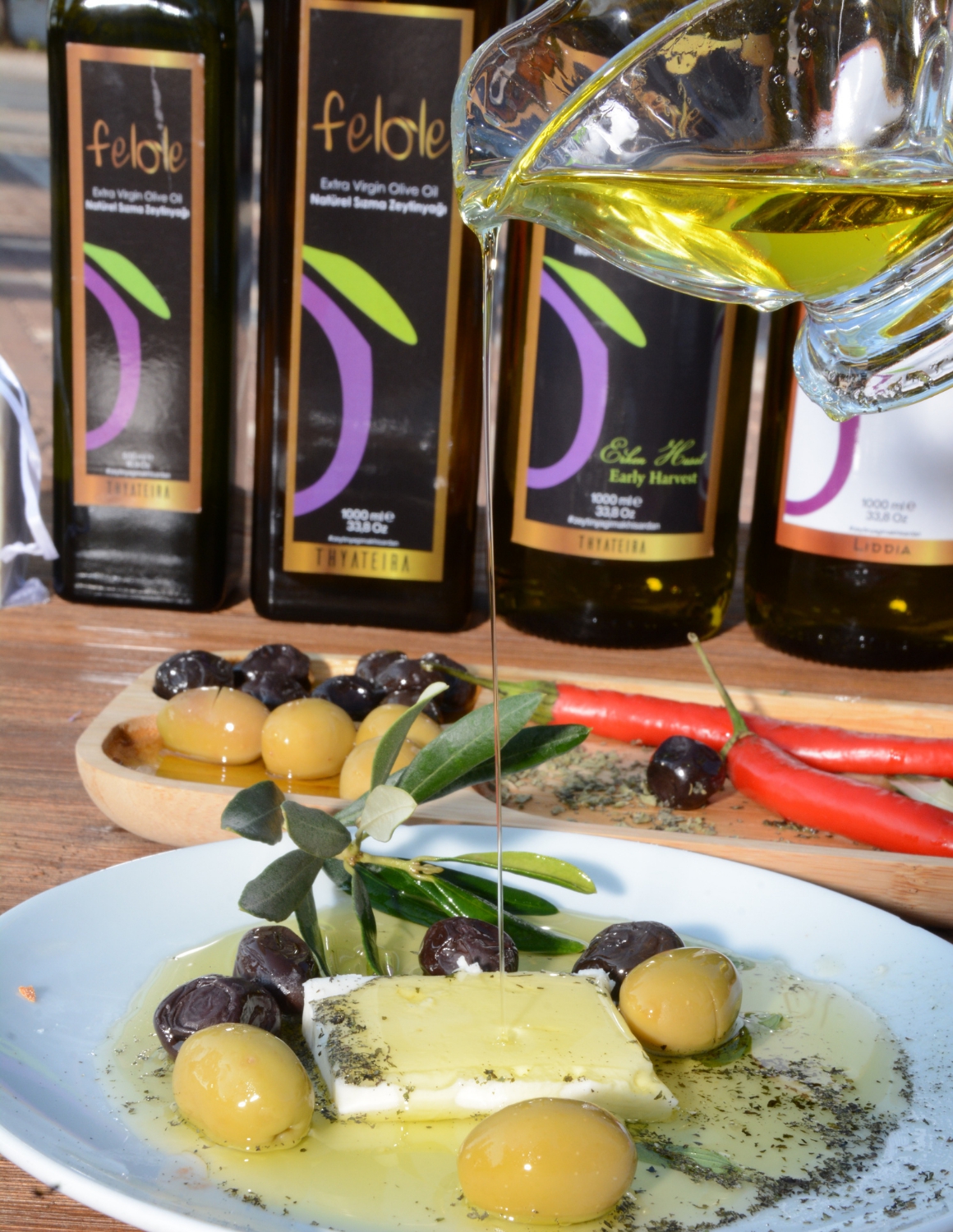 Cold Pressed 5 Lt Felole Extra Virgin Olive Oil